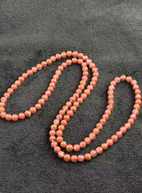 南红（玛瑙）项链-约6mm-多样性发货-H祥-V573