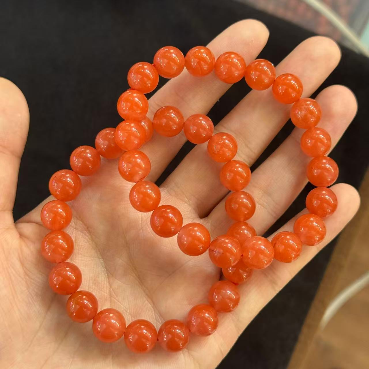 南红（玛瑙）手串-9-10mm-多样性发货-H祥