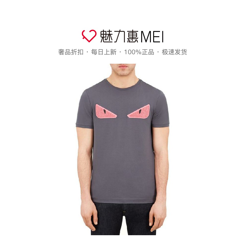 FENDI ÄÐʿС¹ÖÊÞ´¿ÃÞÔ²Áì¶ÌÐäTÐô