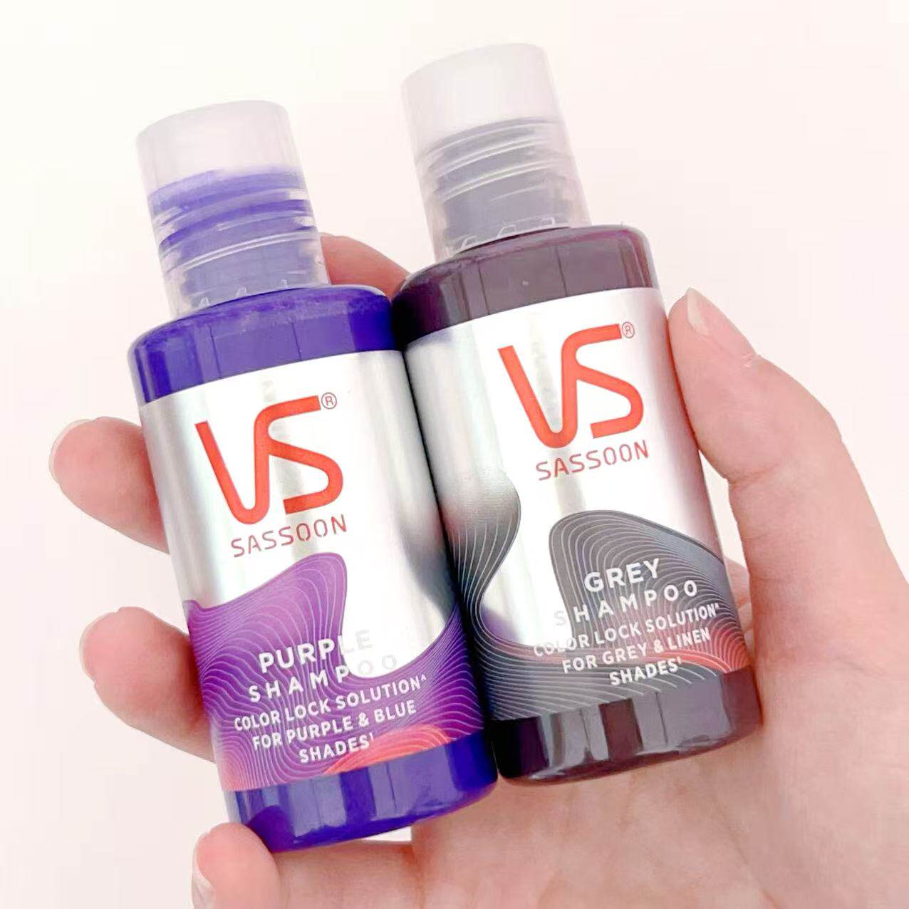 VS沙宣固色洗发水小样锁色护色改善毛躁防褪色防掉色50ml旅行装