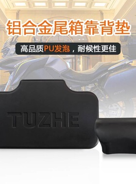 铝合金尾箱靠背凯越525X途者靠垫异星人/LS2/X/雷神/萝卜尾箱软垫