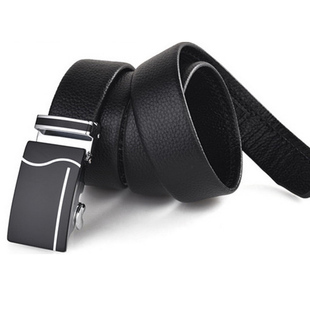 红品皮带男真皮自动扣头层牛皮腰带夏季 带休闲 潮流商务高档裤