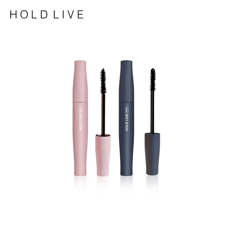 Dense curling waterproof mascara, no smudge, thin brush