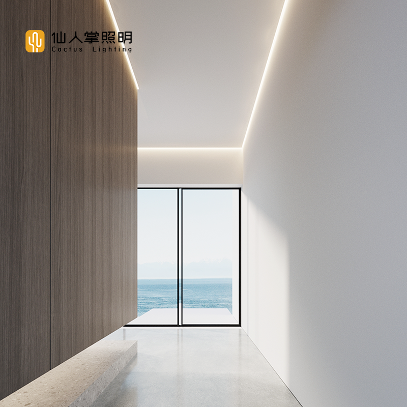 仙人掌照明洗墙线性灯嵌入式线形灯带led线灯槽悬浮吊顶线型灯条,家装灯饰光源,线性灯,淘宝优惠券,粉丝福利购,淘宝优惠卷