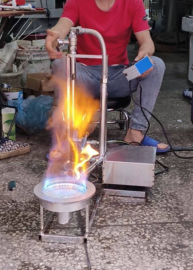 云城天然气肠粉机猛火炉头