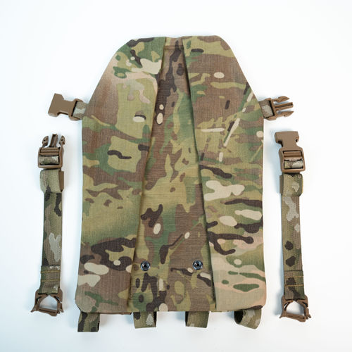 【莱恩拉尔】定制战术背包头盔扩展板 快拆扣袋鼠仓挂板 原品面料