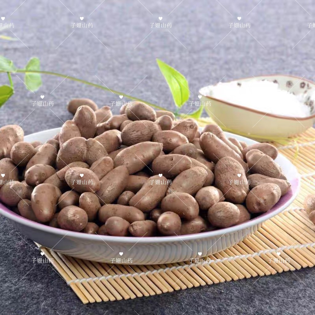 新鲜白嘴山药豆当季现摘产地直发