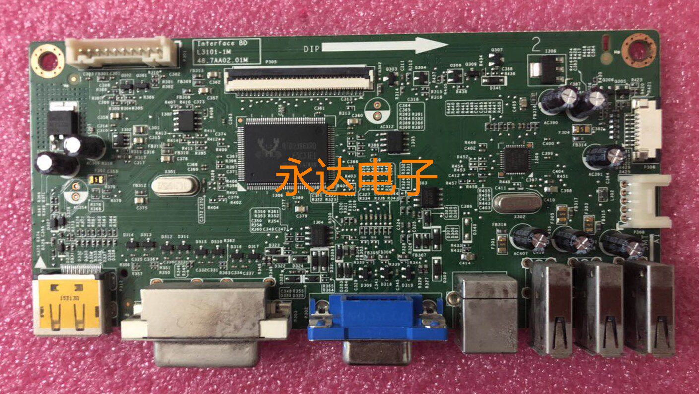 原装DELL戴尔 P2314HT驱动板 P2314HT主板 L3101-1M 48.7AA02.01M - 实物图