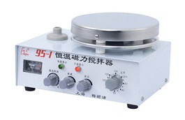 【上海梅颖浦】95-1定时恒温磁力搅拌器/无级调速/3000ml