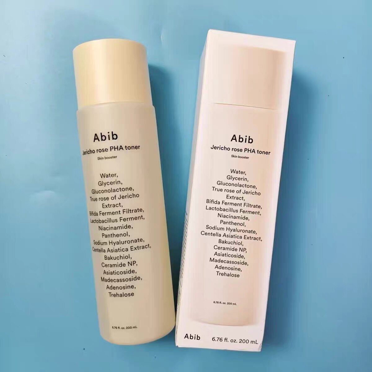 【韩国正品】Abib阿彼芙复活草玫瑰PHA爽肤水保湿滋润化妆水200ml