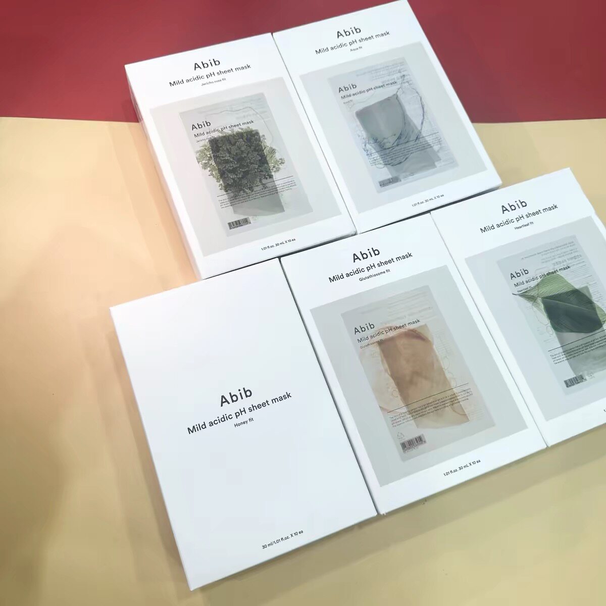 【韩国正品】abib阿彼芙弱酸性PH蜂蜜面膜水库保湿补水亮肤滋养