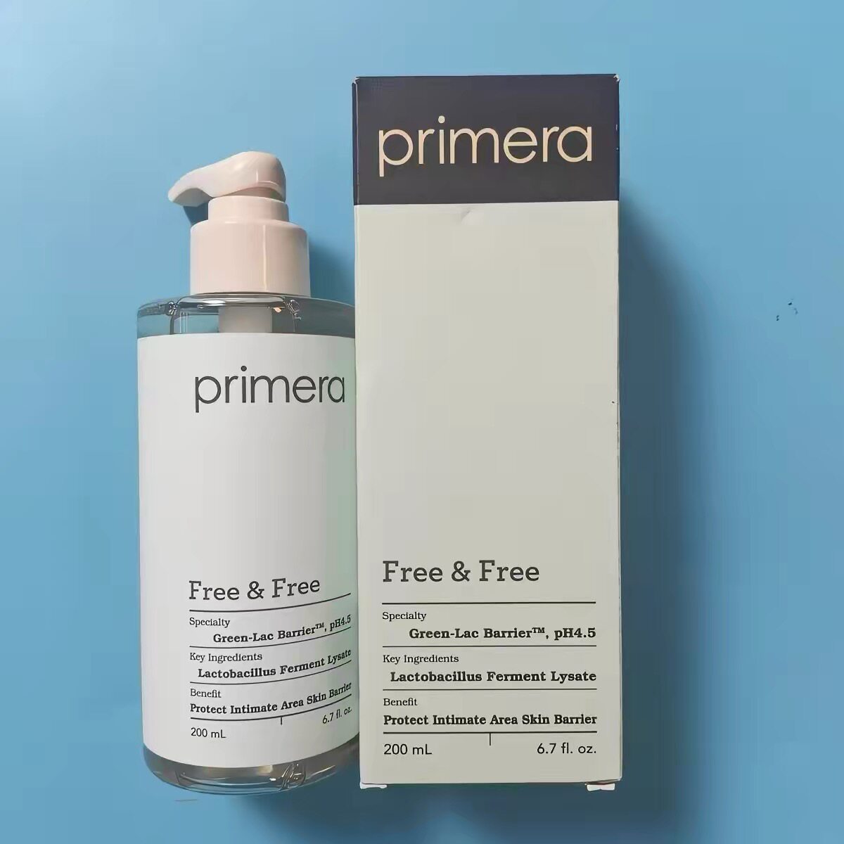 【韩国正品】Primera/芙莉美娜女性私处护理液啫喱型温和清洁保湿