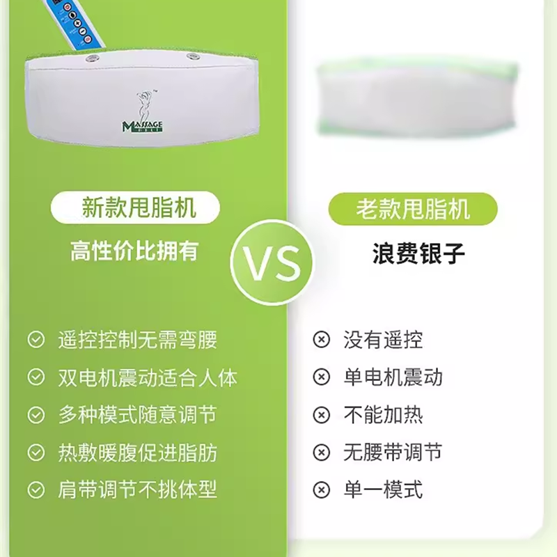 出口110V220V甩脂腰带按摩桑拿瘦身全身曲线紧致肩颈排毒甩脂机仪