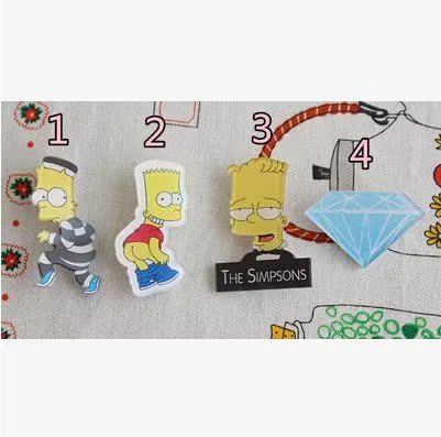 Broche Lovers en plexiglas - Ref 1185643 Image 3