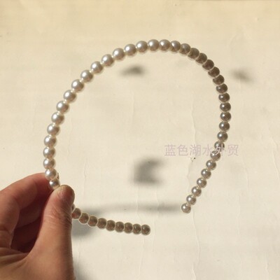 AS-FQ-076 又仙又美超值!外贸出口西班牙潮牌原单 仿珍珠发箍发卡