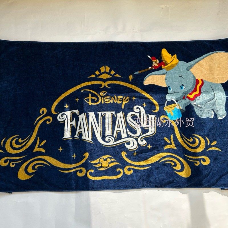 JJZS-MJ-270 米奇邮轮订单外贸出口美国原单纯棉割绒大浴巾沙滩巾