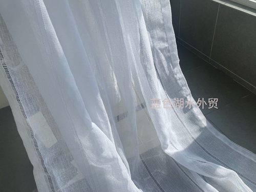 JJZS-CL-004 美翻了 超仙!外贸出口美国大p原单 超精美窗纱纱帘