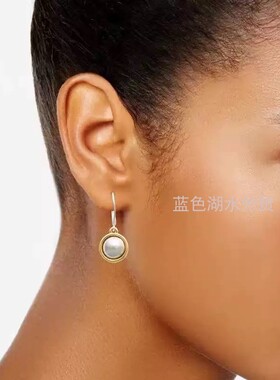 AS-SS-050 镀K金有质感 老钱范 奢侈大p外贸出口美国原单首饰耳坠