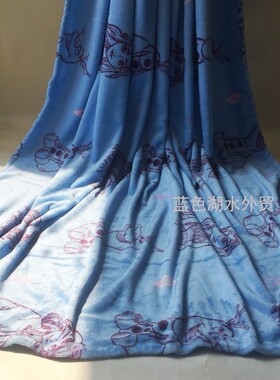 CSYP-MT-006 超值好货!外贸出口美国冰雪姐妹原单 大盖毯绒毯被盖