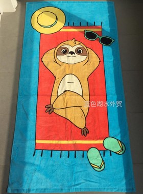 JJZS-MJ-270 超值纯棉大浴巾!外贸出口美国原单 140*70cm纯棉割绒