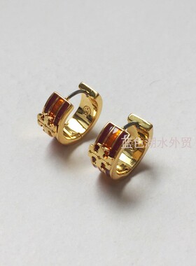 AS-SS-025 绝美镀真金 贵气十足!外贸出口美国原单耳饰耳环耳坠