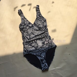 大赞 004 显瘦显腰不暴露 外贸出口英国原单 连身泳衣 女式
