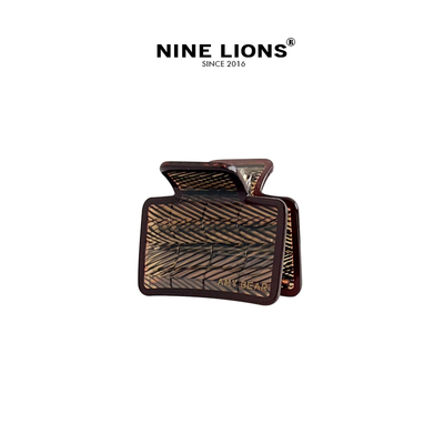 nine lions/高级感醋酸小号抓夹时尚气质马尾鲨鱼夹后脑勺马尾夹