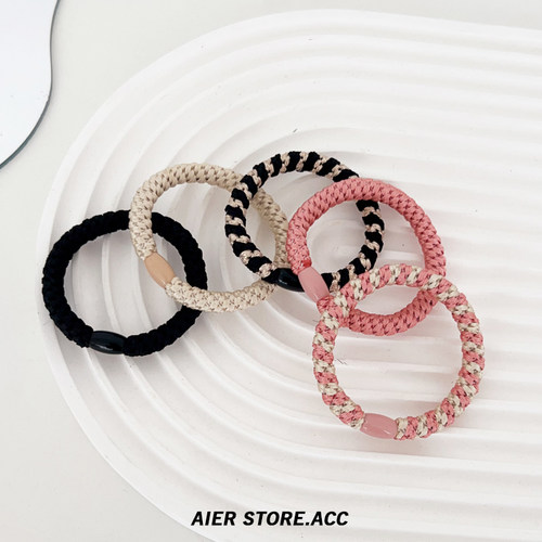 chuqi store/超耐用基础皮筋发绳发圈皮筋高弹力简约高马尾发饰女