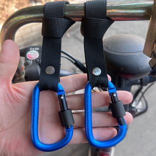 新款 电动车挂钩前置通用免打孔电车挂钩电瓶自行车摩托车强力钩子