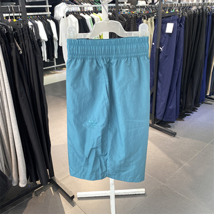 阿迪达斯三叶草男子2024夏梭织速干宽松休闲运动短裤 IW6313 五分裤