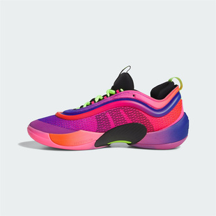 正品阿迪达斯男子2024秋米切尔6代实战缓震透气运动篮球鞋 JH8969
