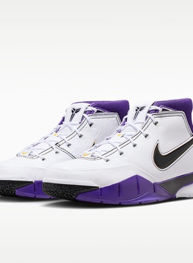 耐克Kobe科比1代篮球鞋男经典中帮减震回弹运动实战鞋IM0542-100