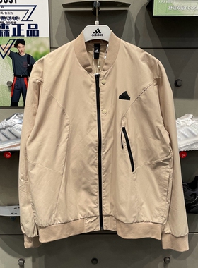 正品阿迪达斯男子外套2023秋季新款梭织防风运动休闲夹克IP4958 