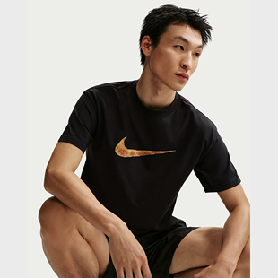 010 耐克男圆领短袖 FZ7955 上衣 370 T恤纯棉舒适透气运动休闲半袖