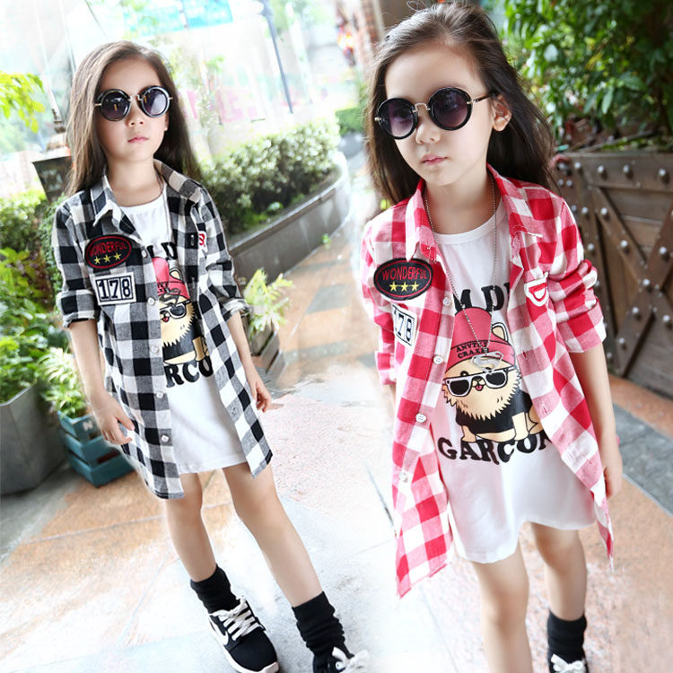 Chemise fille à manche longue - Ref 2085490 Image 1