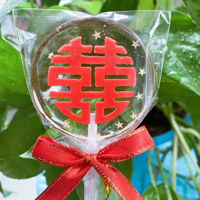 中国无糖棒棒糖喜糖礼盒私人订制