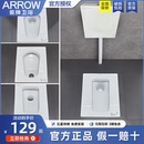 ARROW箭牌蹲便器水箱整套便池家用蹲厕卫生间卫浴蹲坑超薄大便器