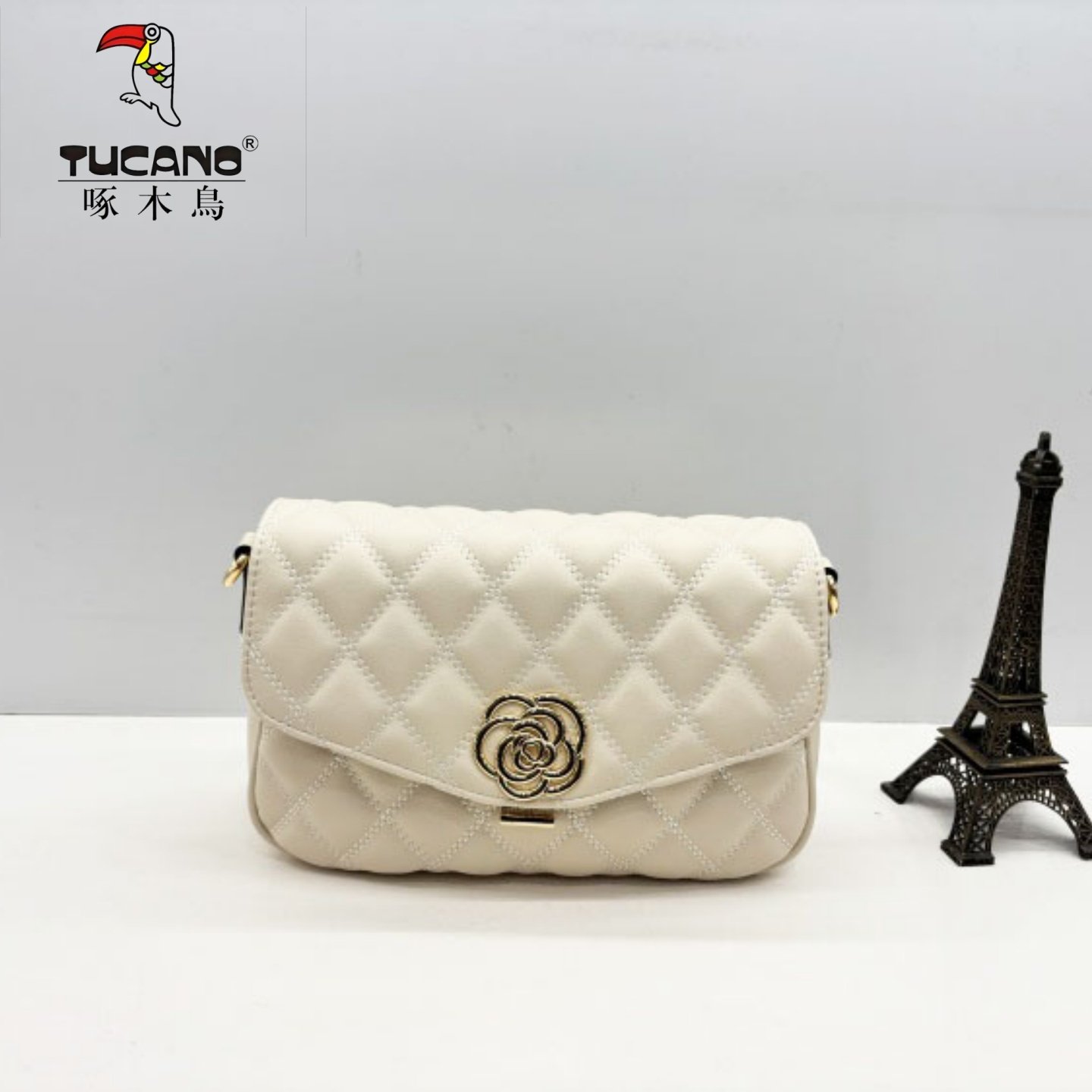 TUCANO/啄木鸟商场同款女包2026新款时尚菱格小方包斜挎包TBK7432,箱包皮具/热销女包/男包,小方包,淘宝优惠券,粉丝福利购,淘宝优惠卷