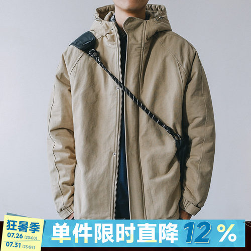 嘿马七作保暖加厚棉服冬情侣棉衣