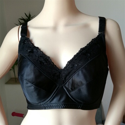 光面大码内衣侧收上托聚拢文胸