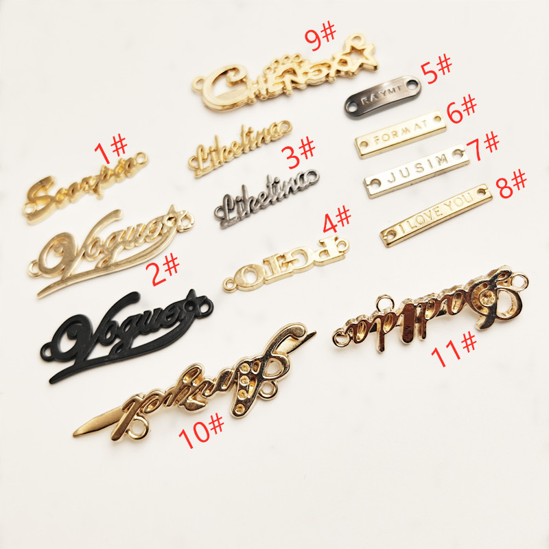 DIY金属手缝装饰包服装辅料标牌