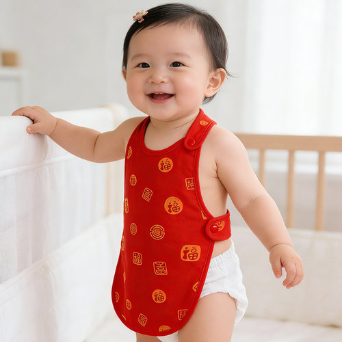宝宝春夏纯棉护肚睡觉防着凉肚兜