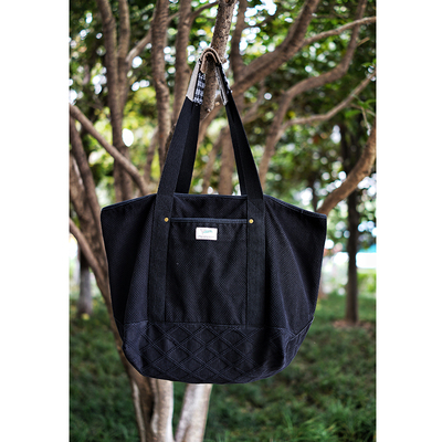 手提包剑道面料通勤tote