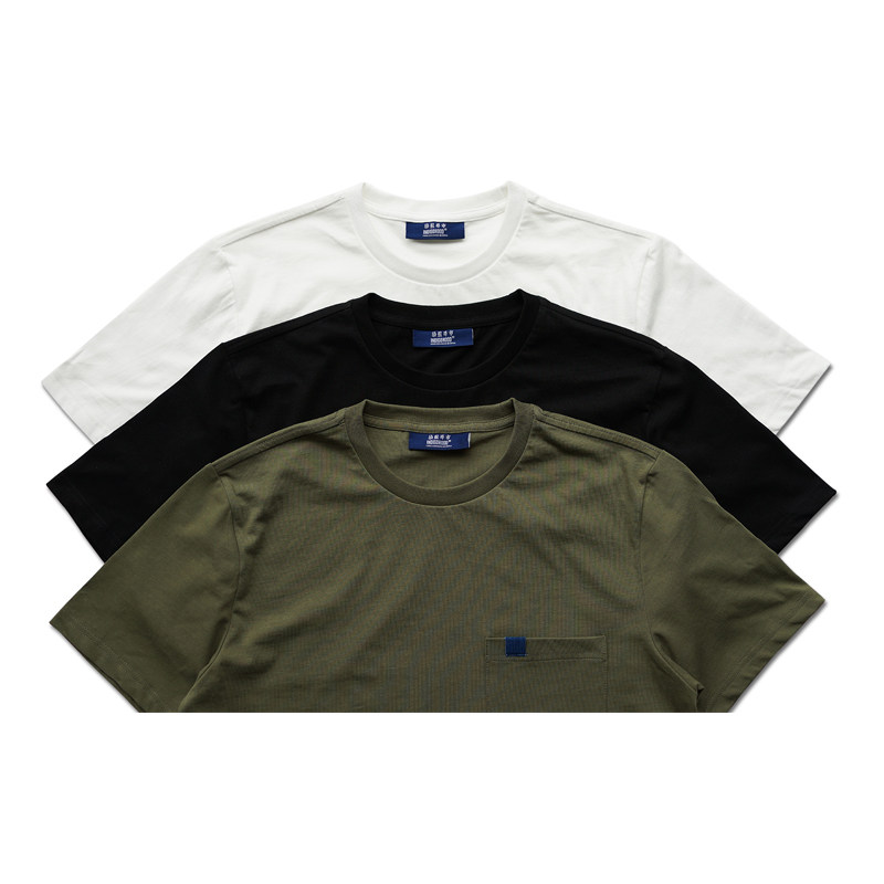 市井蓝染INDIGOHOOD短袖男女款