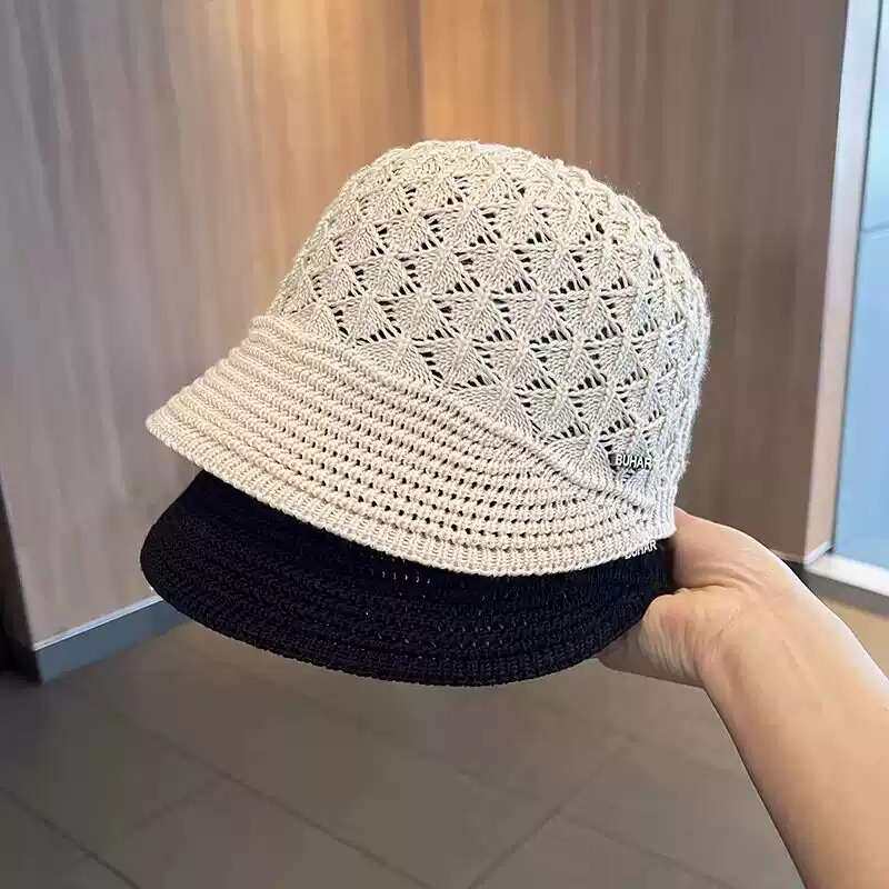 镂空透气马术帽女夏季可折叠显脸