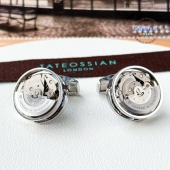 独家现货英国TateossianRT绝版 全自动机械陀飞轮袖 扣商务生日礼物