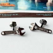 西装 衬衫 商务生日送礼物 扣男士 现货英国TateossianRT趣味小扳手袖