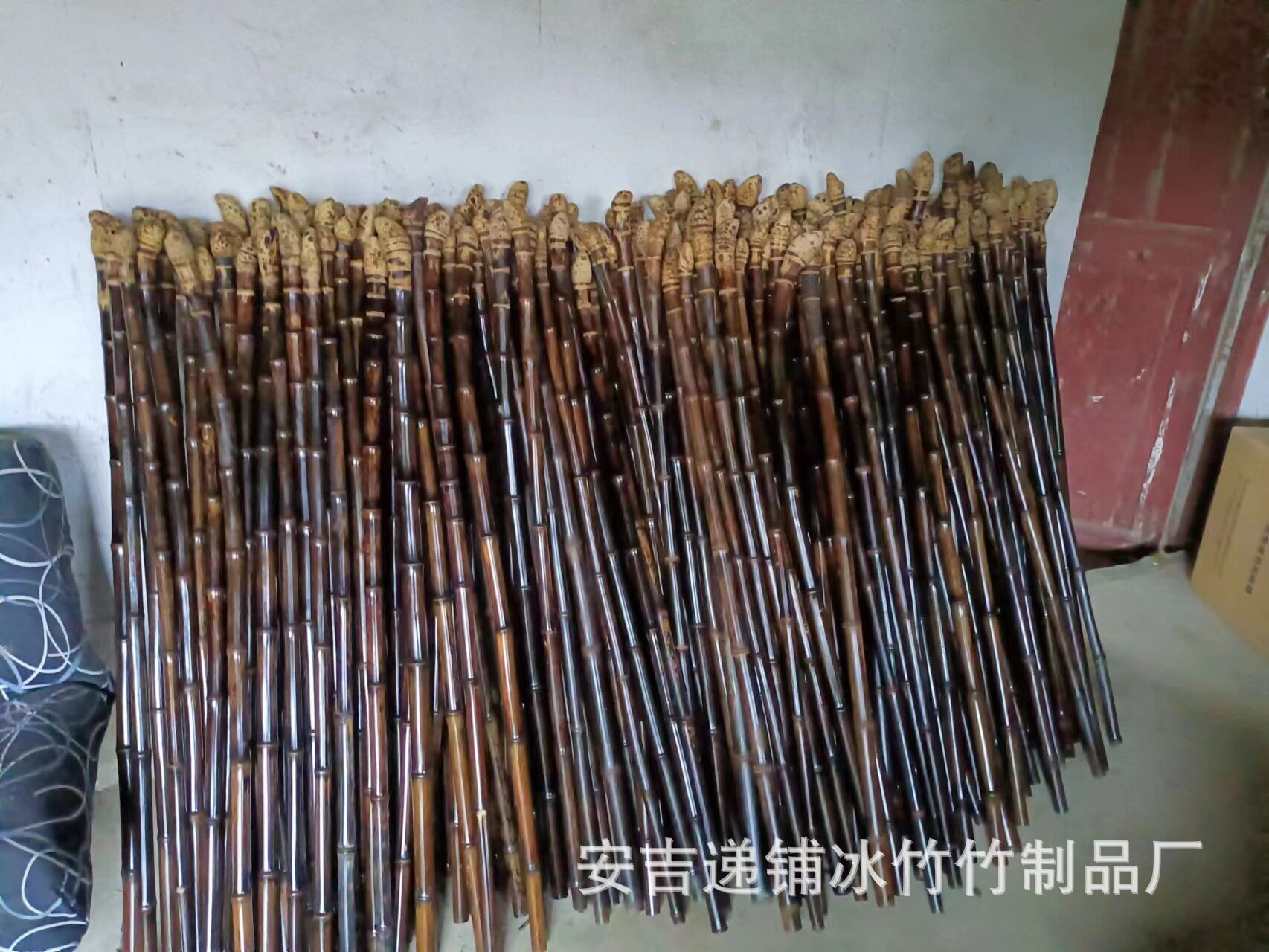 老人用防滑户外登山徒步文玩手杖