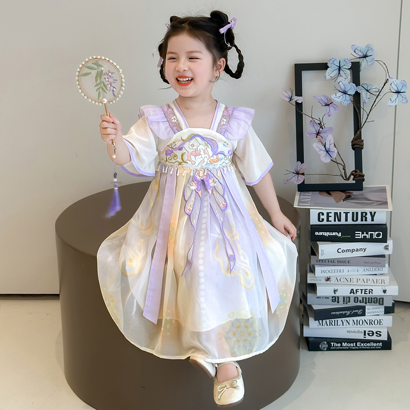 女童汉服2025新款儿童古装