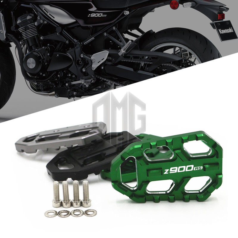 川崎Z900RS改装前脚踏加大